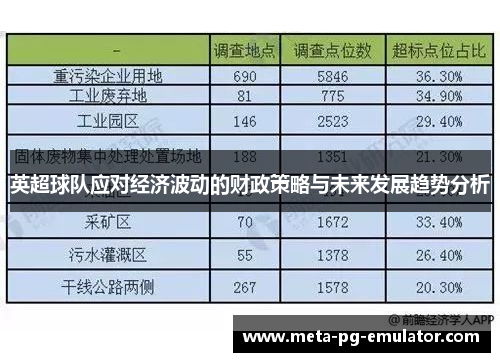英超球队应对经济波动的财政策略与未来发展趋势分析