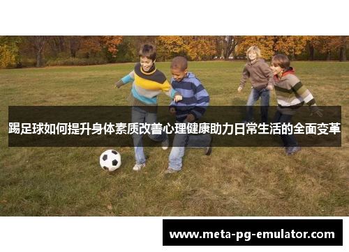 踢足球如何提升身体素质改善心理健康助力日常生活的全面变革